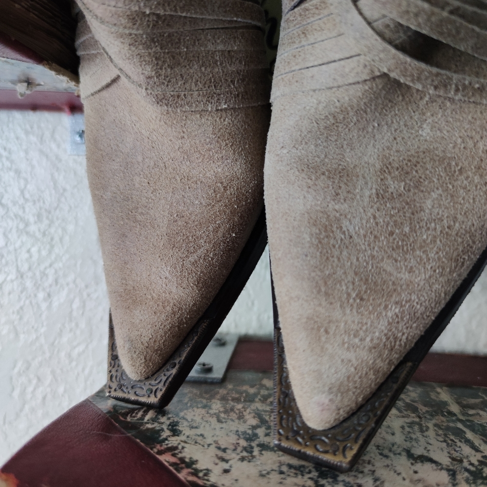 Donald Pliner 💜 Western Couture Cowgirl Boots - Picture 6 of 10